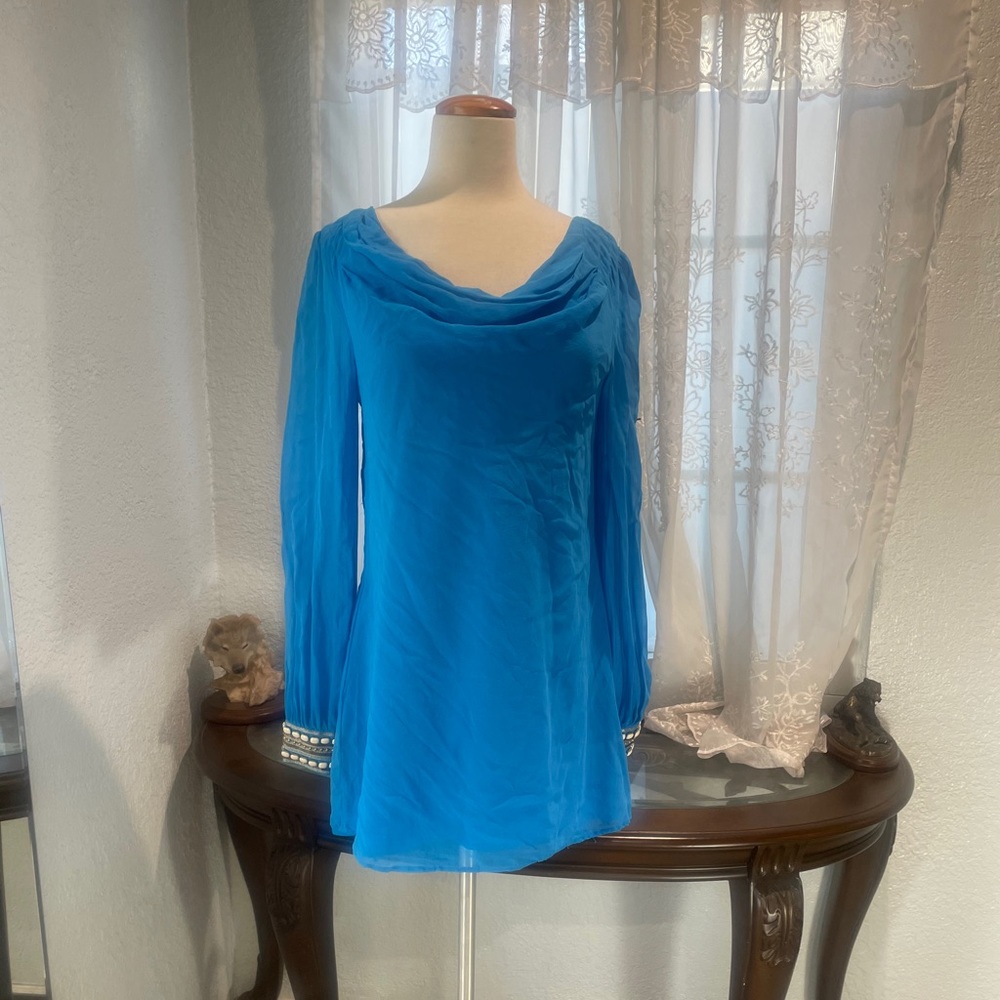 Blue blouse